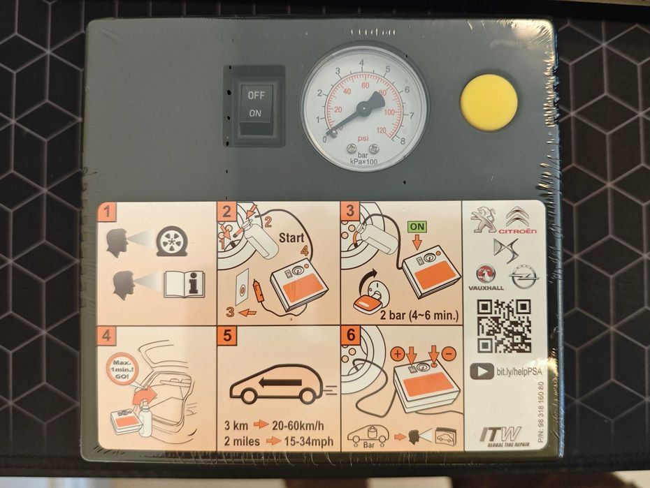 Kit de pana nou compresor solutie original Peugeot Citroen DS Opel