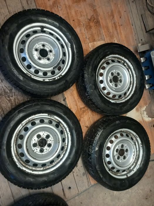 Jante vito r16 5x112 et 60 anvelope de iarna 205 65 16 C