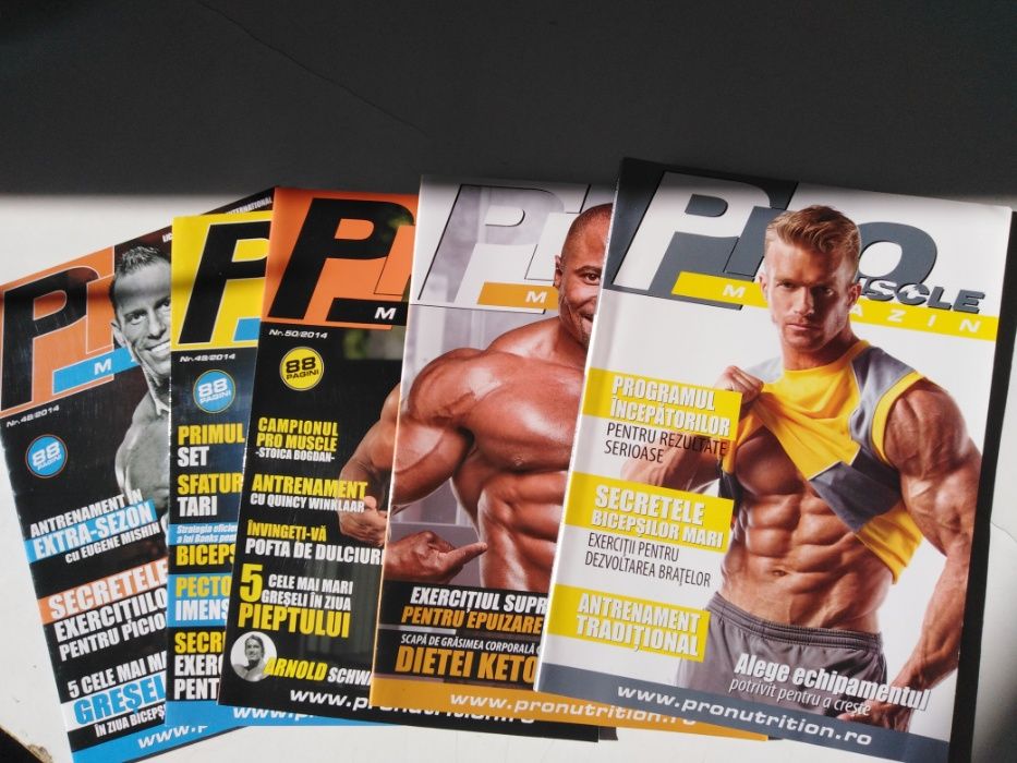 Pro muscle magazin (5 reviste)