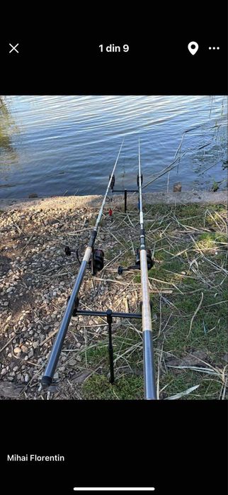 Combo feedere 4.20 mulinete okuma7000 husa senzori buzz bar etc..