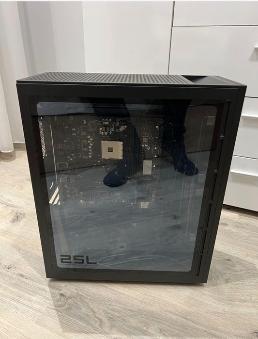 HP Omen 25L + AM4 дъно b550