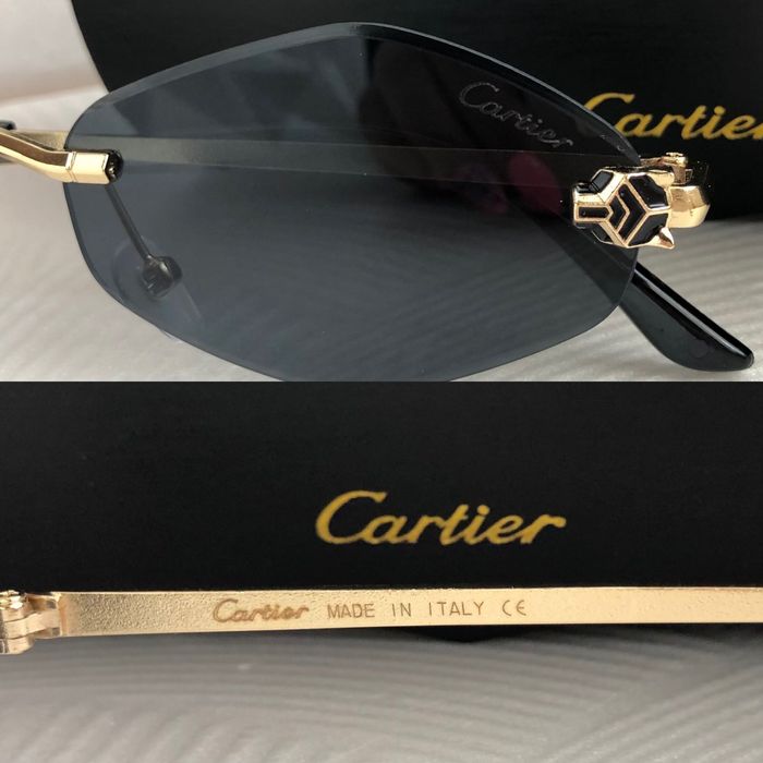Cartier Panthere  ochelari pentru femei cu romburi 3 culori
