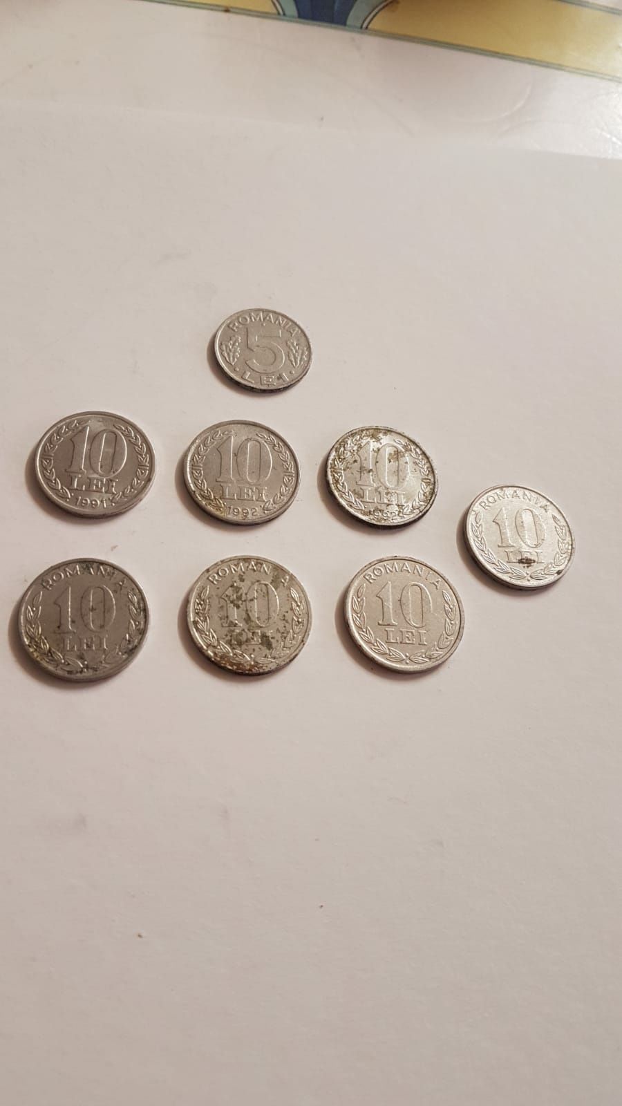 monede de colectie 5 lei și 10 lei