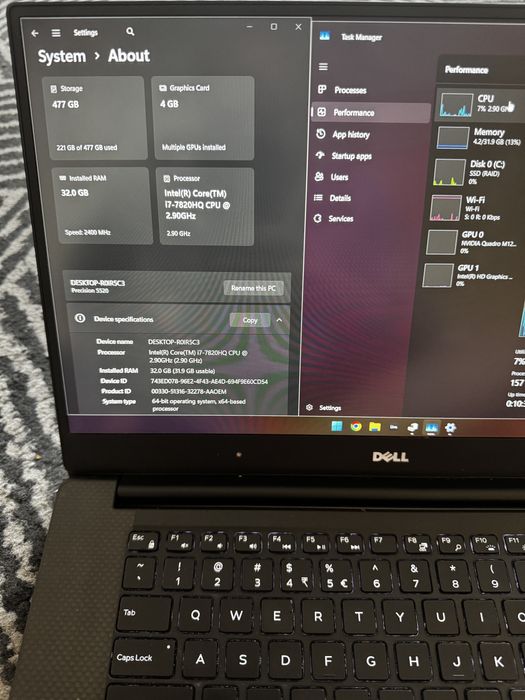 Laptop Dell Precision 5520