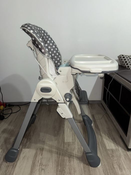 Scaun pentru masa bebe reglabil  in 4 pozitii