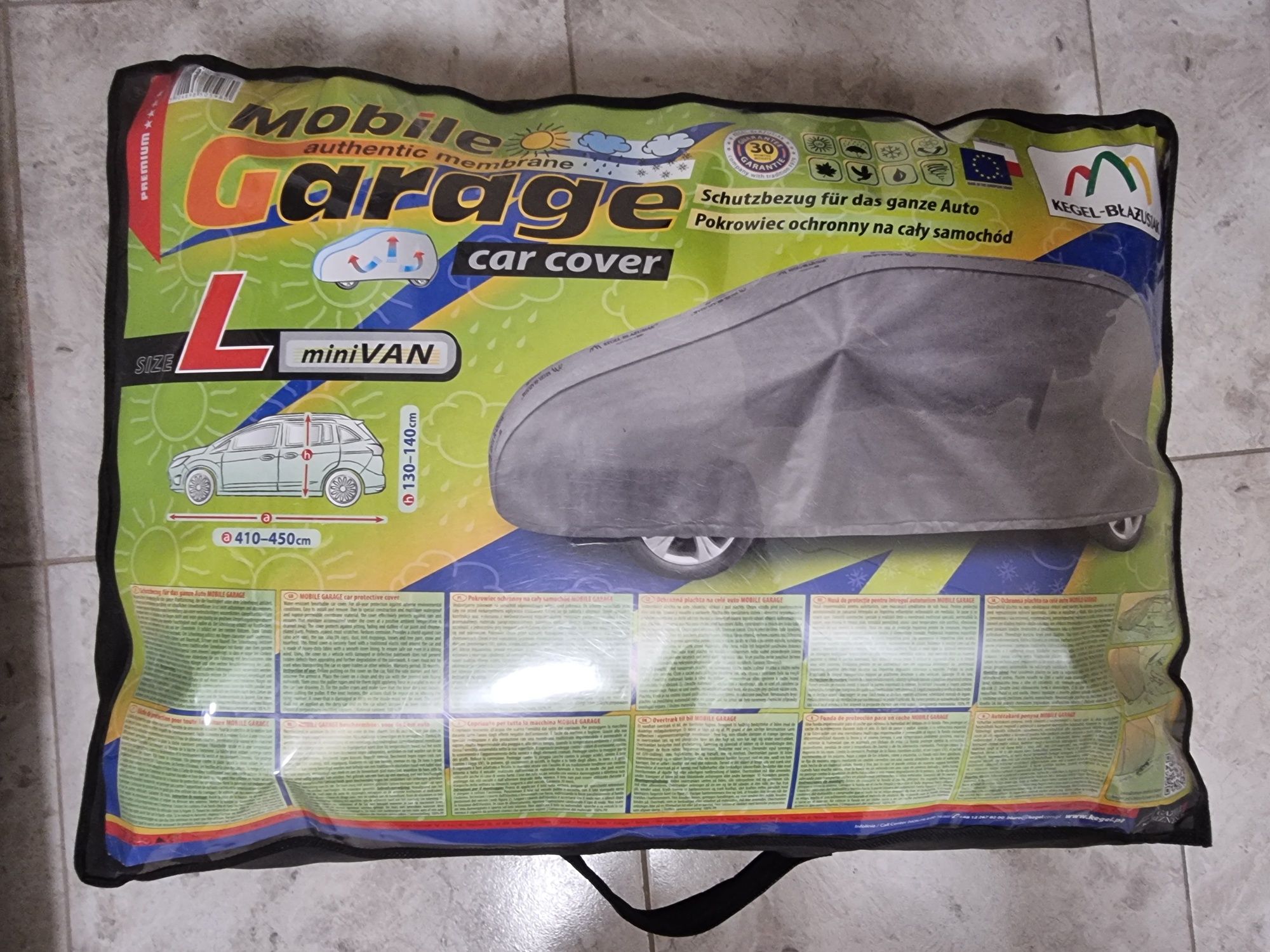 Покривало за кола Kegel-Blazusiak, Mobile Garage, MiniVan L, 410-450см