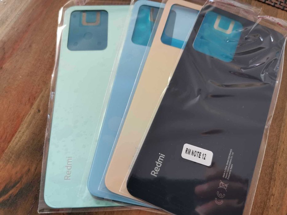 Capac spate Xiaomi Redmi Note 11 12 13  + adeziv geam lentila camere