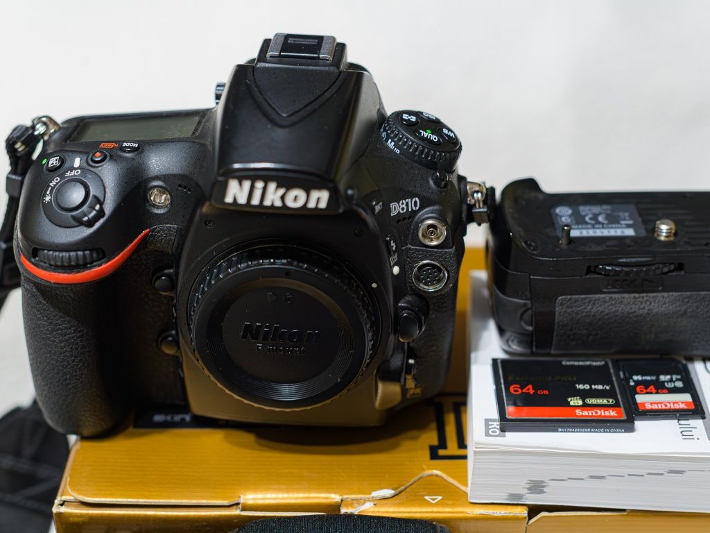 Nikon D810 100.000 cadre