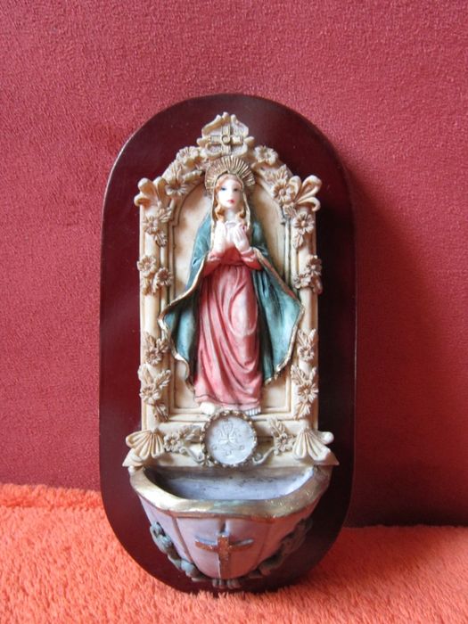 cadou rar decoratiune superba Holy Water apa sfintita colectie Germany