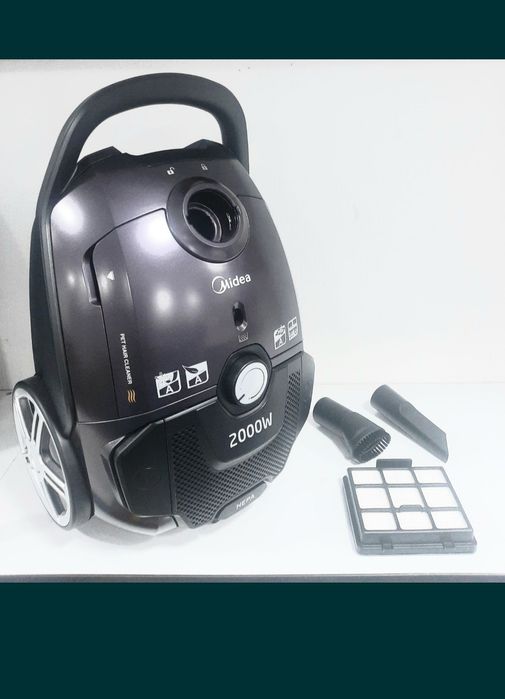 Пылесос MIDEA  vcb43c17m pilesos - низкий шум, мощное всасывание !