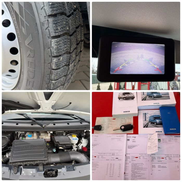 IVECO DAILY 35-160 LUNG+INALT 3,5 TONE EURO6  clima pilot km reali ZOL