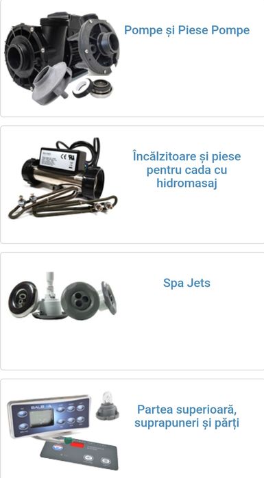 Piese jacuzzi -hot tub