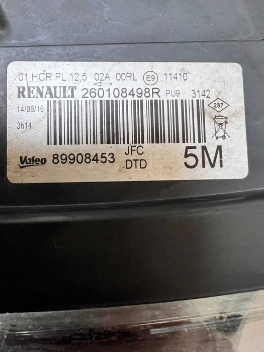 Far stanga/dreapta Complet Renault Espace 2015-2020 Led Pure Vision