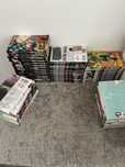 Carti manga demon slayer, chainsaw man, blue lock, etc
