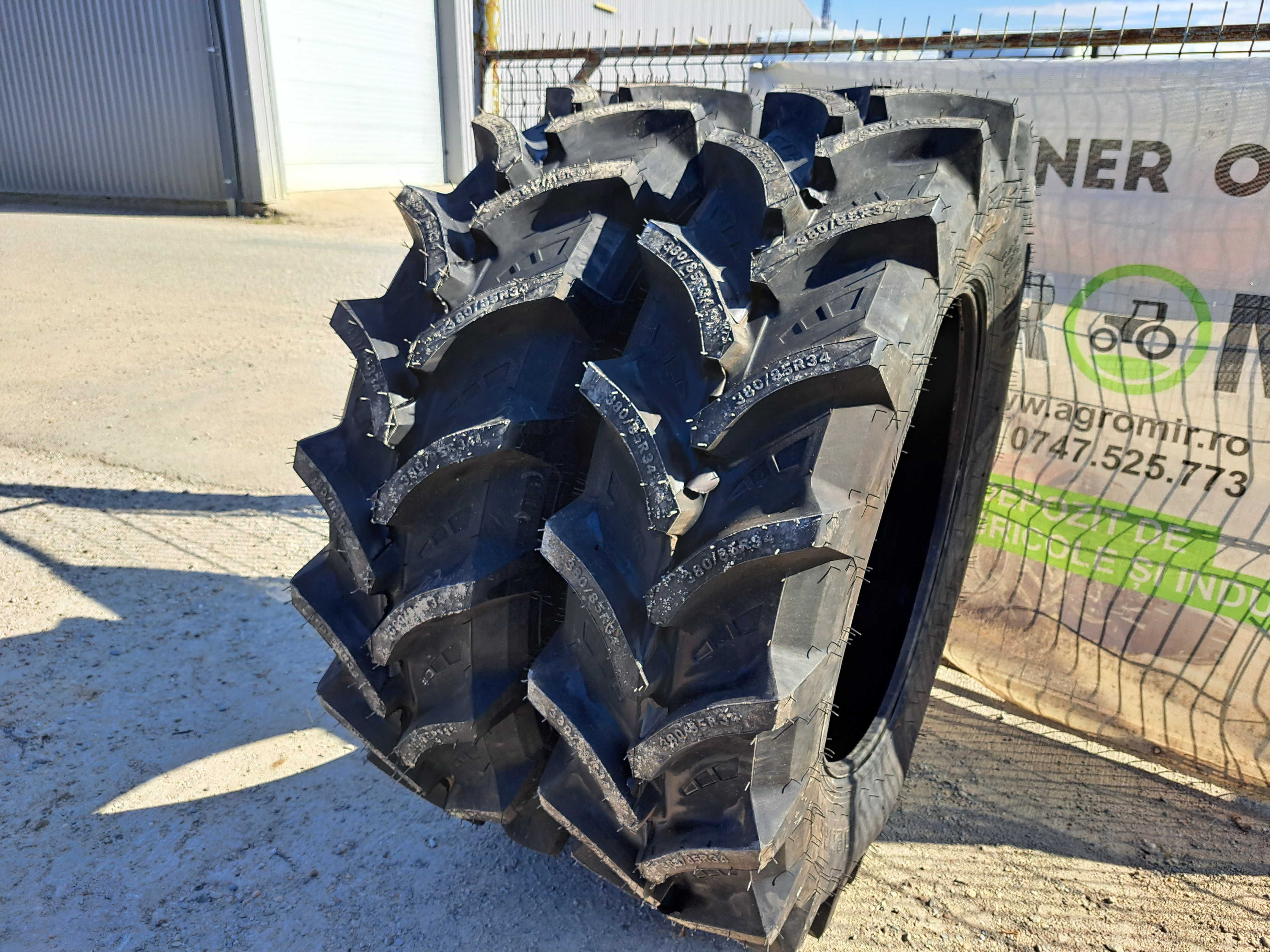 Anvelope noi 380/85R34 PETLAS cauciucuri radiale pentru TRACTOR