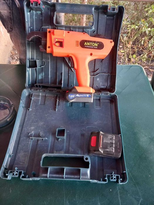 masina legat fier cu acumulator