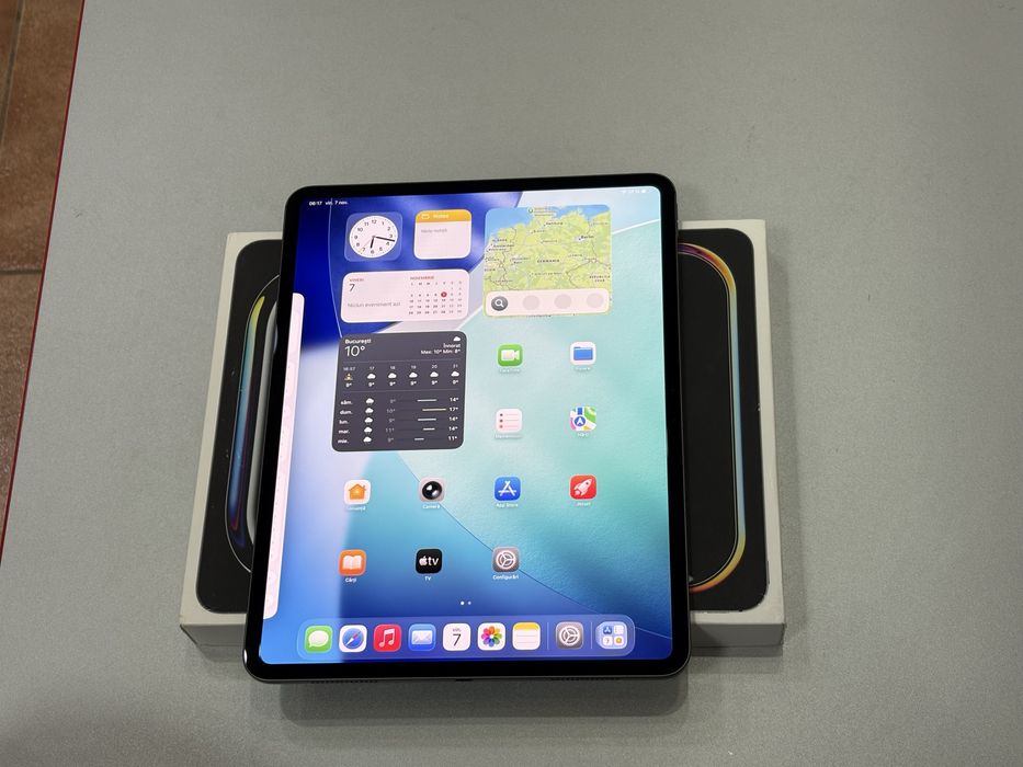 Ipad Pro 13”, M4, 256 gb, WiFi, Space Black, la cutie