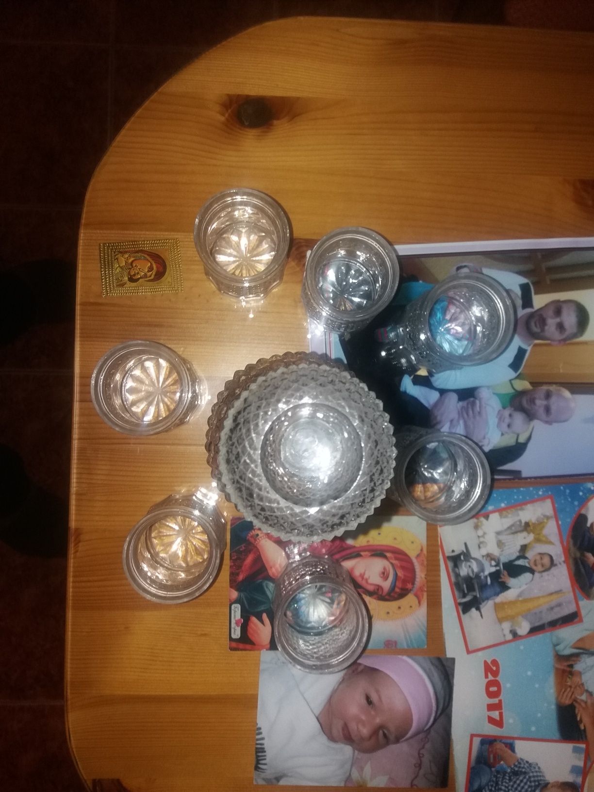 Шише с чаши комплект