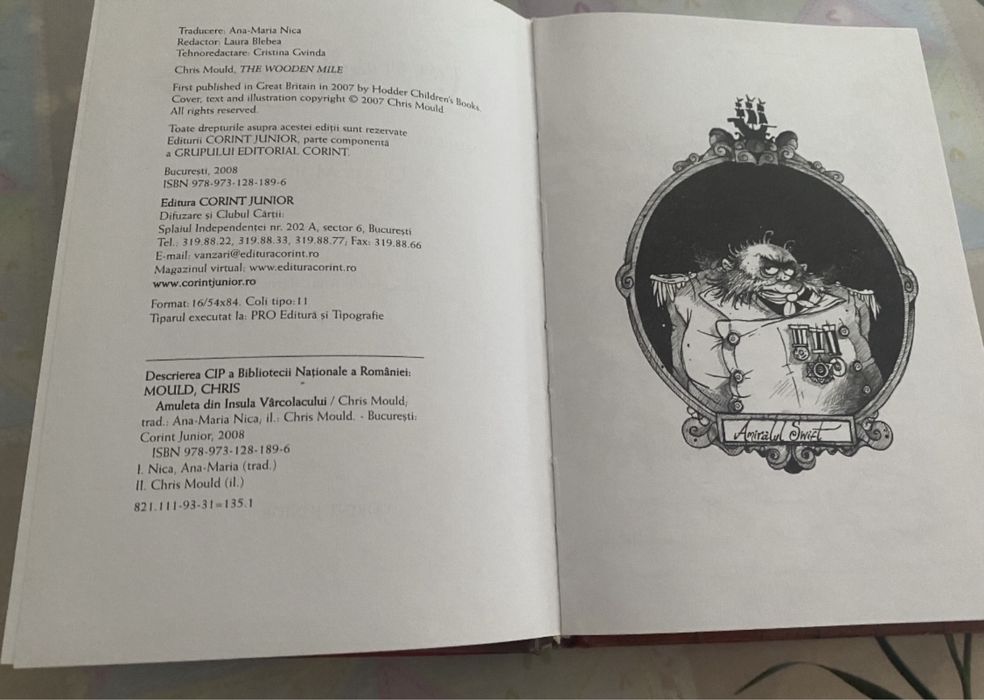 Chris Mould-Amuleta din insula vârcolacului.