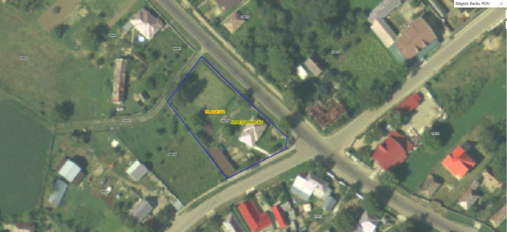 Vand casa + teren în Blagesti