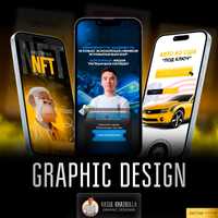 Презентация, инфографика, креатив/баннер, сайты графический дизайнер