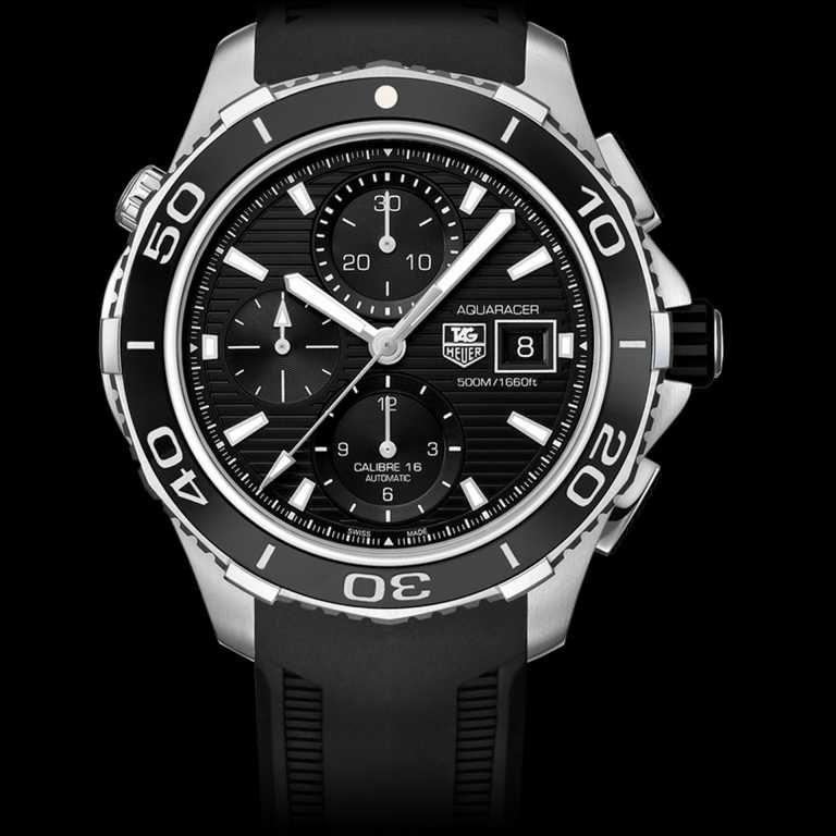 CEAS TAG HEUER AQUARACER 500M - Ref. CAK2110 - Cal.16 -Ceramic -Chrono