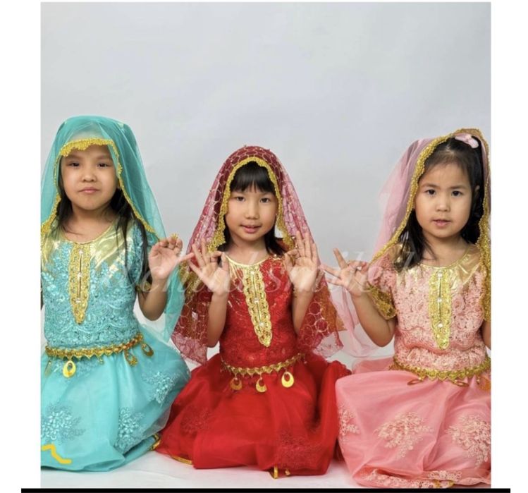 Индийский костюм розовый