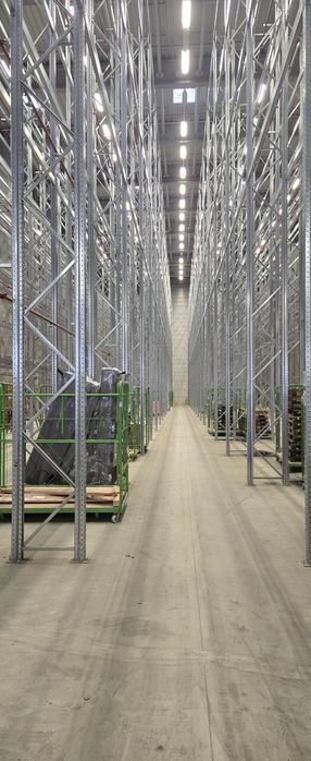 Rafturi pentru paleți industriale