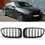 BMW M5 F10 F11 Двойни Бъбреци 2010-16 БМВ Черни Piano Black 5 серия
