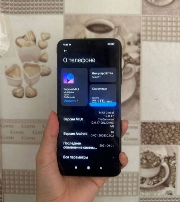 Xiaomi redmi 9T. 128gb