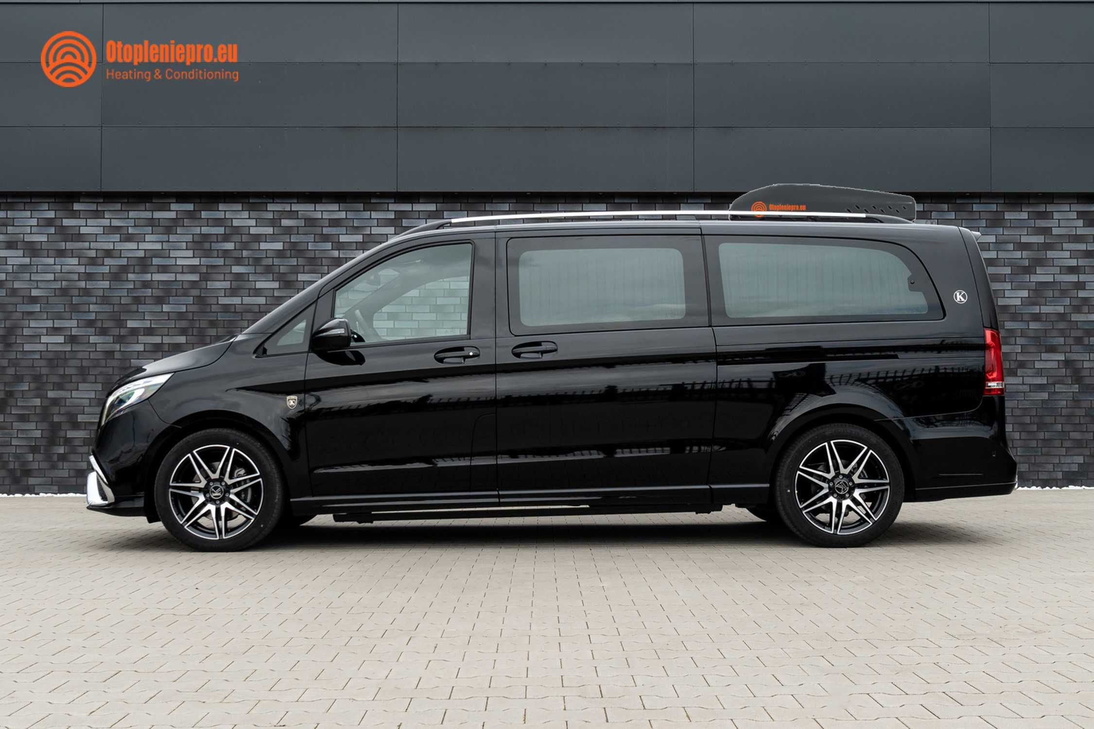 Бюджетен Електрически климатик "Лукс" 2500W- 12/24V за Бусове, Кемпери