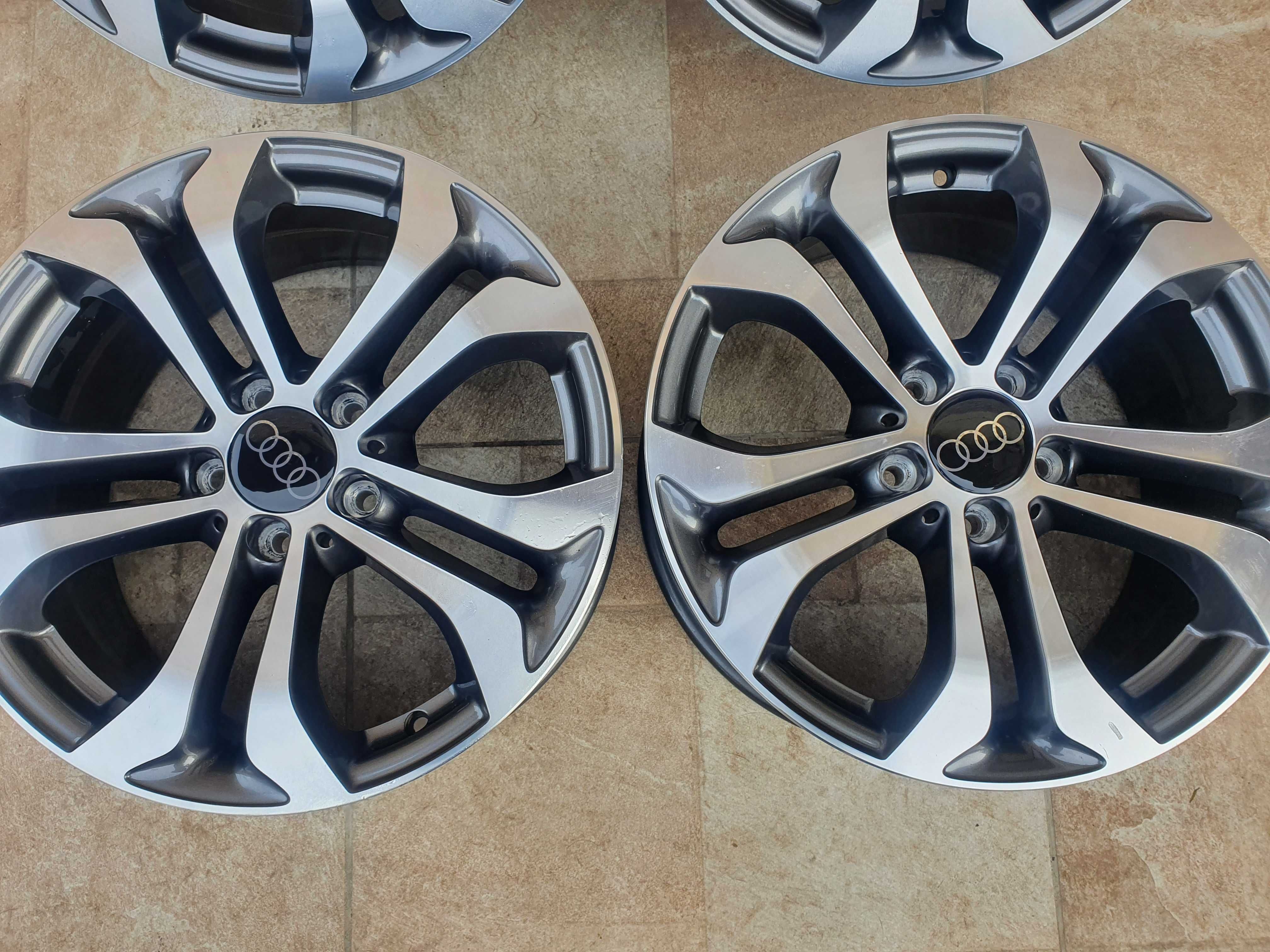 Jante Audi Bicolore 5x112 R17 - import Germania - foarte frumoase