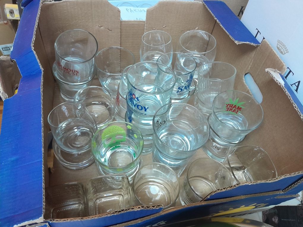 Чаши за: водка, ракия, Coca-Cola, безалкохолно, вино, халби