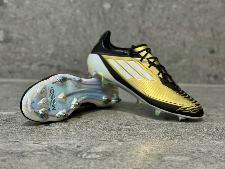 Ghete fotbal adidas F50 Messi Elite FG gold edition
