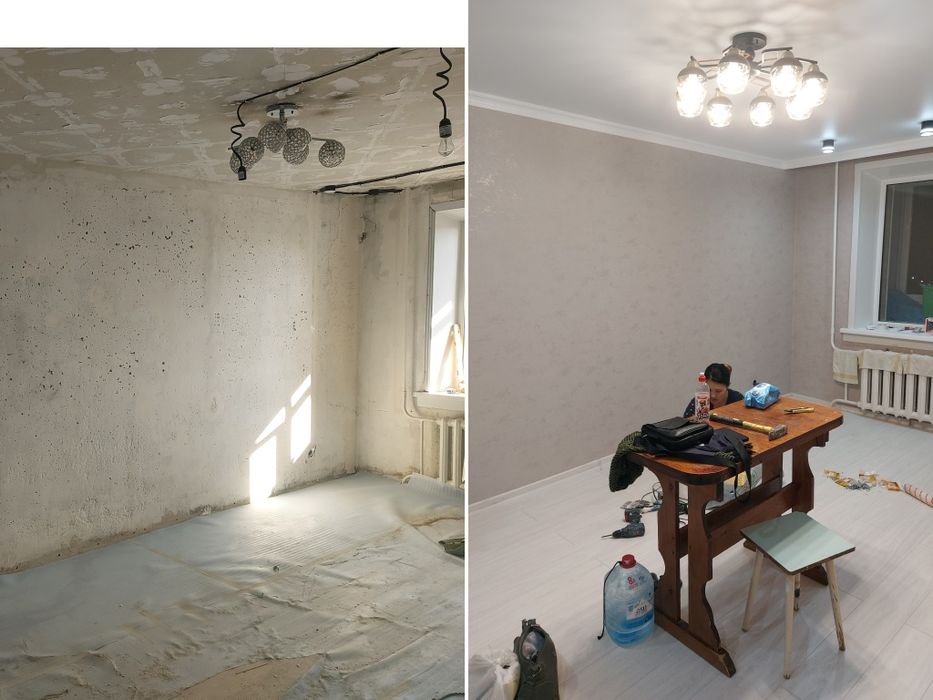 Ремонт квартир качественно, частично и под ключ