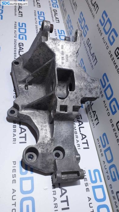 Suport Alternator Accesorii Motor cu Rola Intizatoare Curea Volkswagen Passat B5.5 1.9 TDI AVB AVF AWX 2001 - 2005 Cod 038903143AE [D0022]
