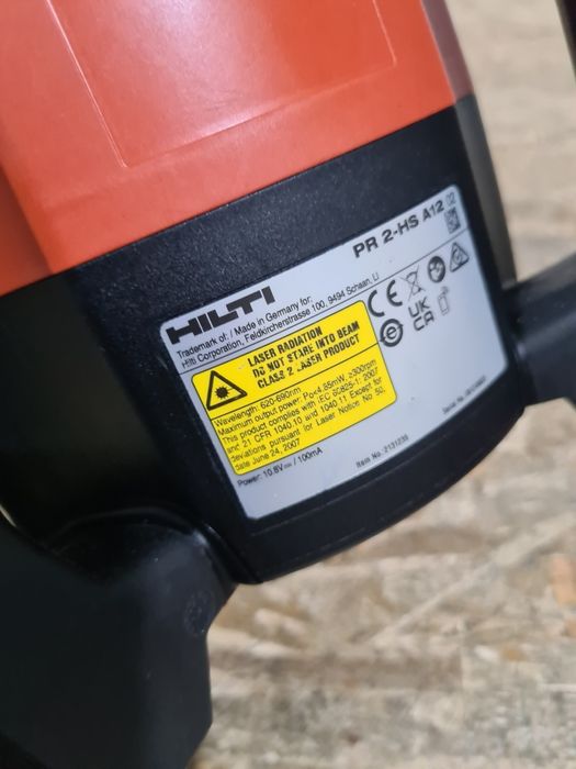 Laser profesional rotativ Hilti PR 2HS fabricatie 2024
