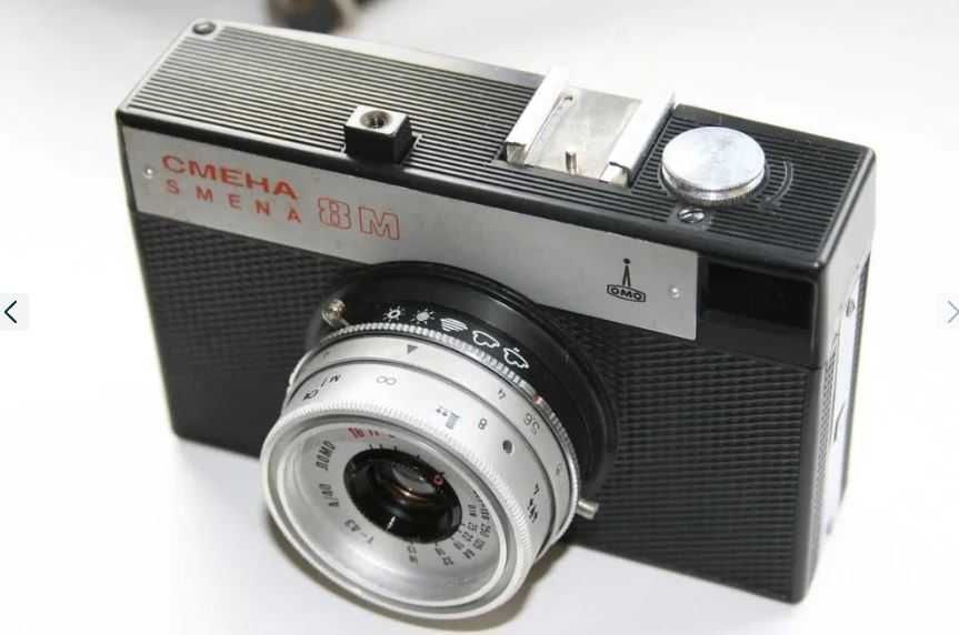 Фотоаппарат плёночный Чайка-3, Виллия-Авто, Смена-8М (СССР)