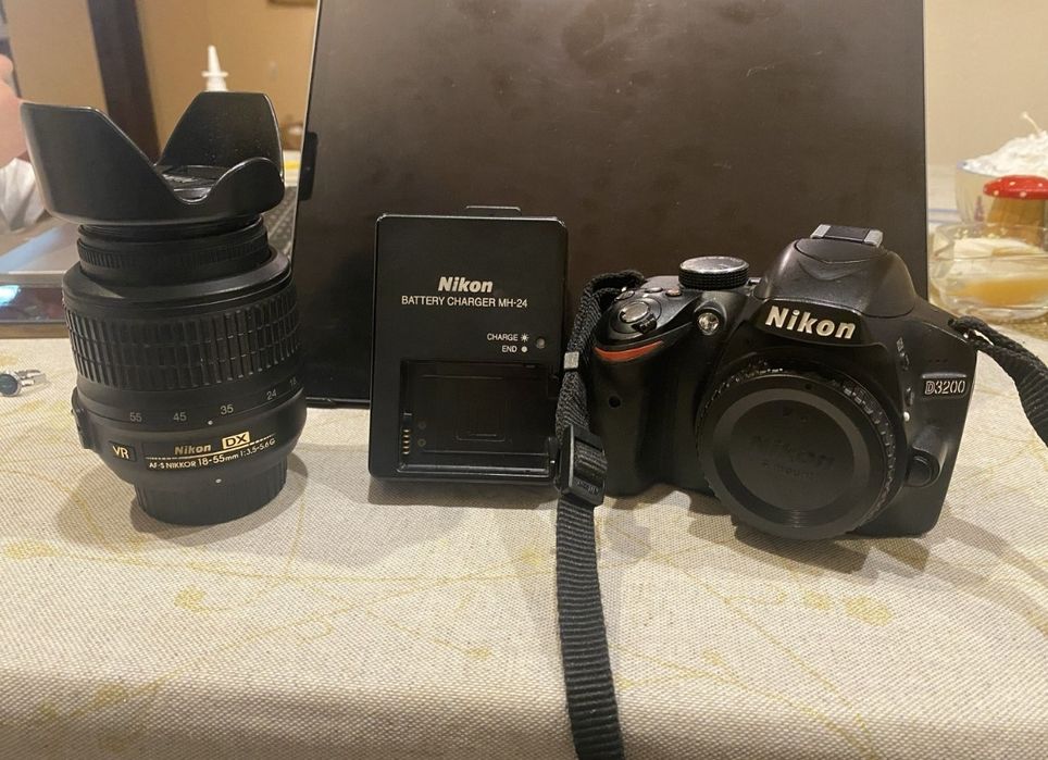 Nikon d3200 с обектив