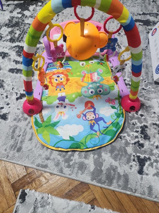 Paturica activitati bebelusi cu ursuleti