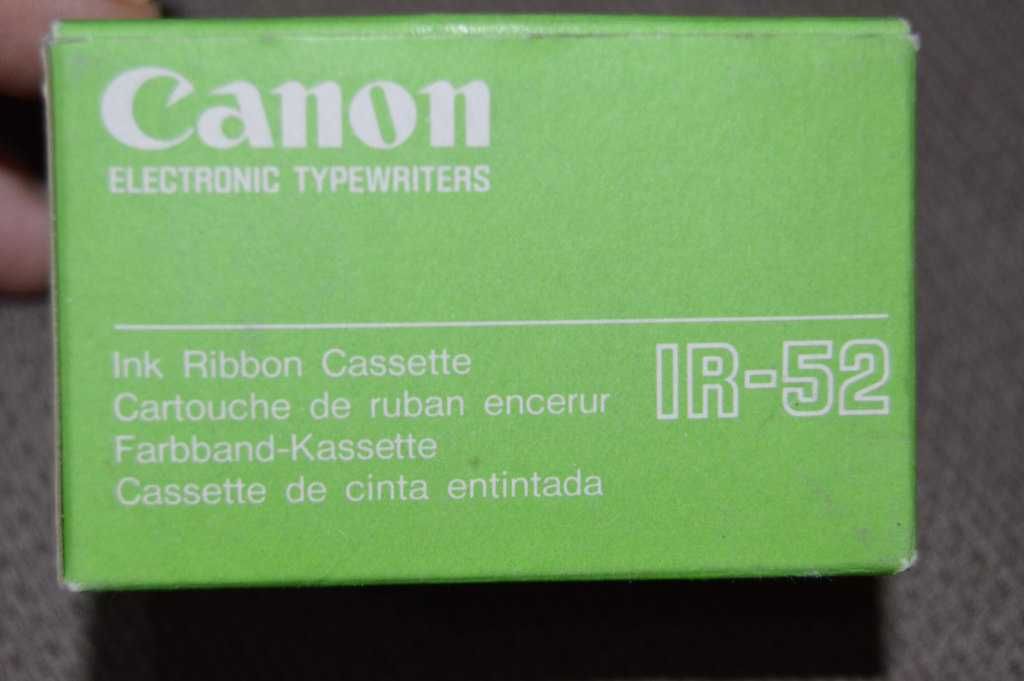 CANON IR-52 Original Rare BLUE Ribbon Cassettes for typing machines