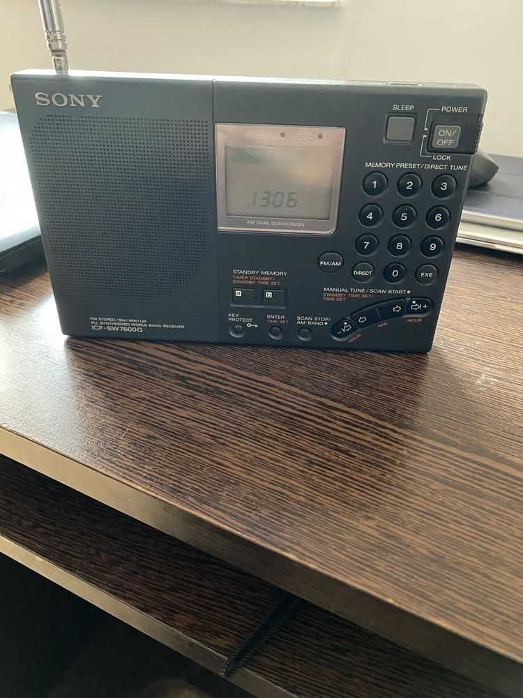 Radio Sony ICF -SW7600G