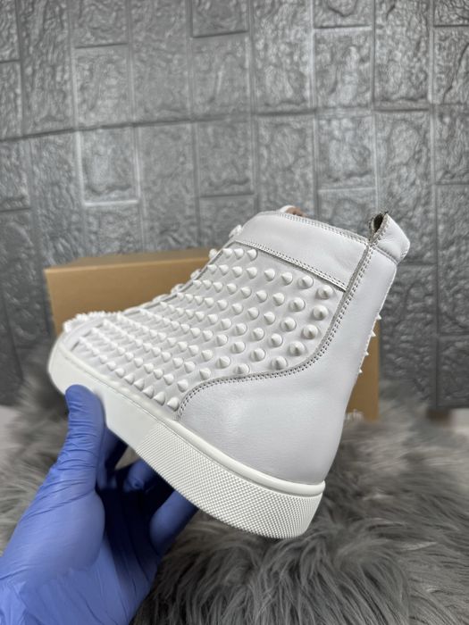 Christian Louboutin White Alb High
