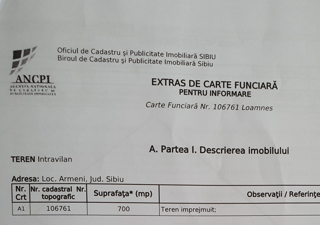 Casă cu teren intrav. Armeni