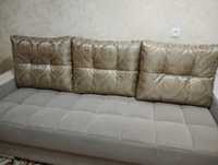 Подушки на диван шириной 190, подушки новые, состояние отличное