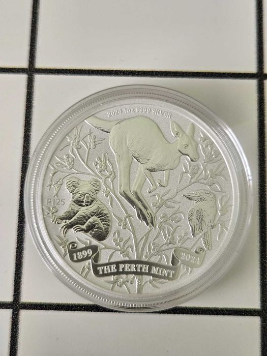 1 оз и 1 кг Сребърна монета австралийска кукабура от 1995 до 2024г