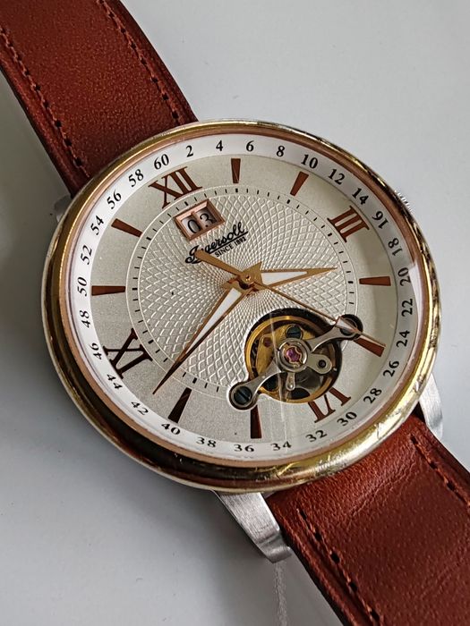 Ceas Ingersoll Automatic Calendar Open Heart 39 mm
