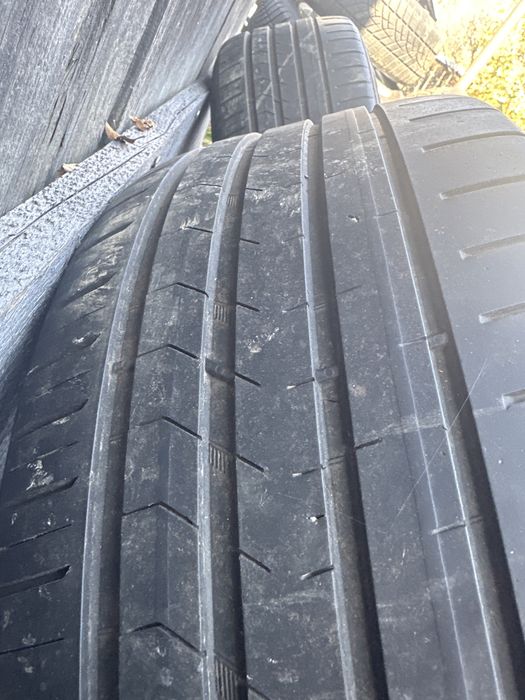 Jante originale Audi,cu cauciuri de vara 225/50/17