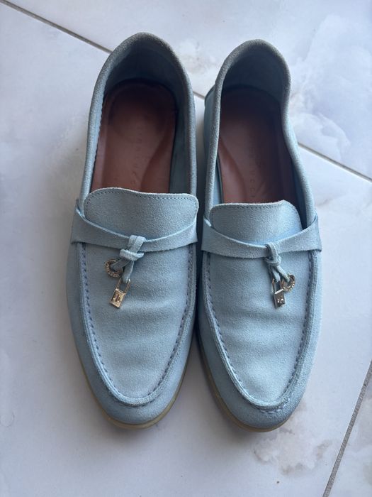 Мокасини по модел на loro piana