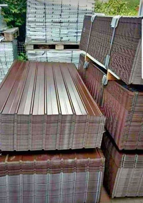 tabla cutata zincata si vopsita